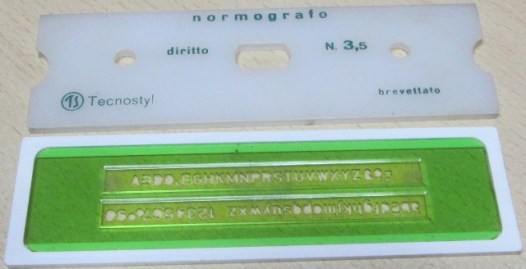 03 NORMOGRAFO TECNOSTYL BREVETTATO 3,5